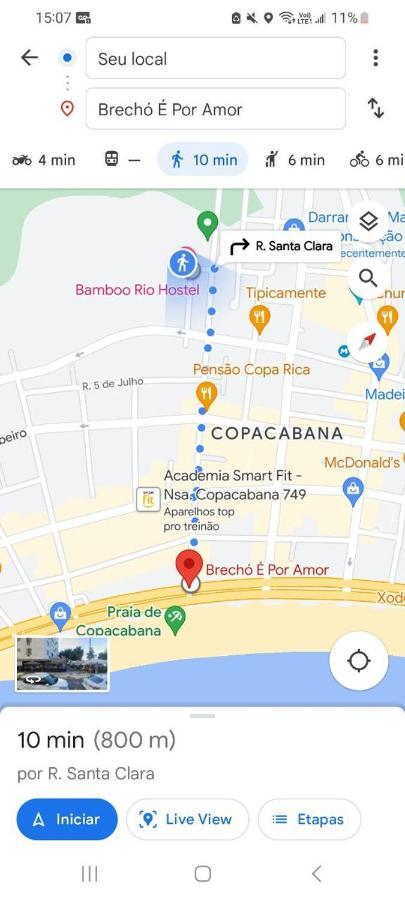 Maroca Copacabana Lejlighed Rio de Janeiro Eksteriør billede